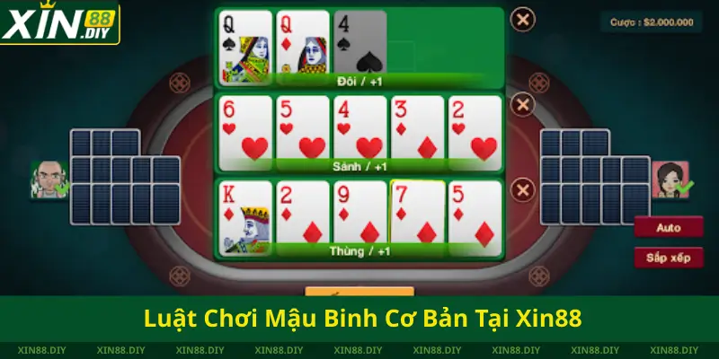 Luật Chơi Mậu Binh Cơ Bản Tại Xin88